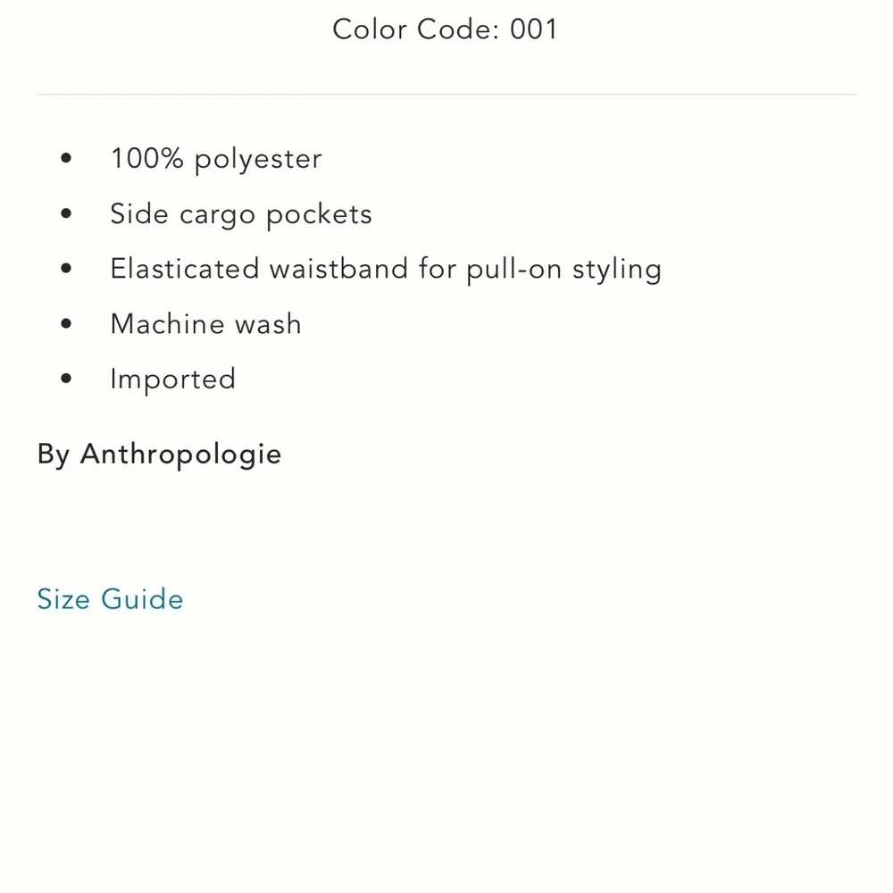 *By Anthropologie Cargo Shorts - Picture 6 of 6